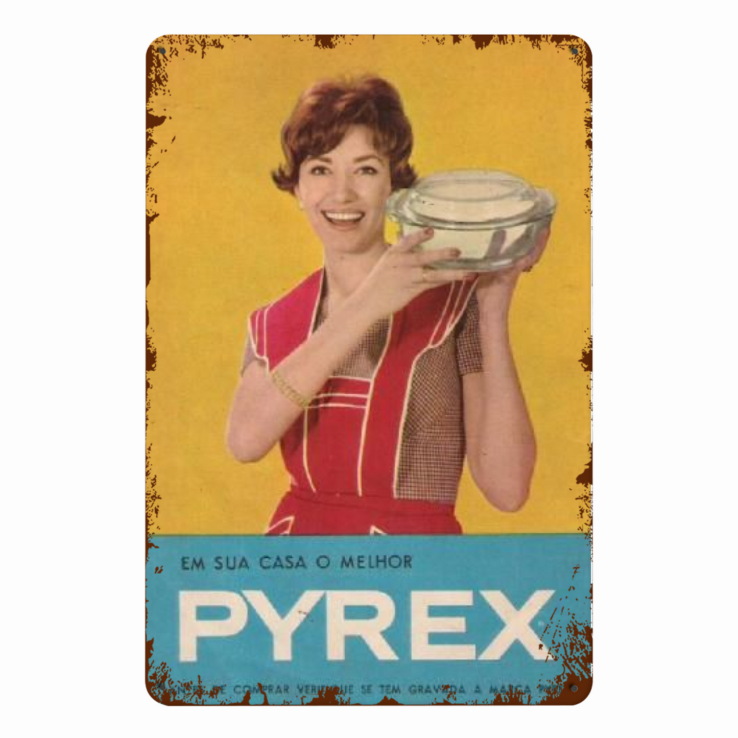 Vintage Brazilian Advertisement Tin Signs • Retro Brazil Commercial Ads Metal Plaques