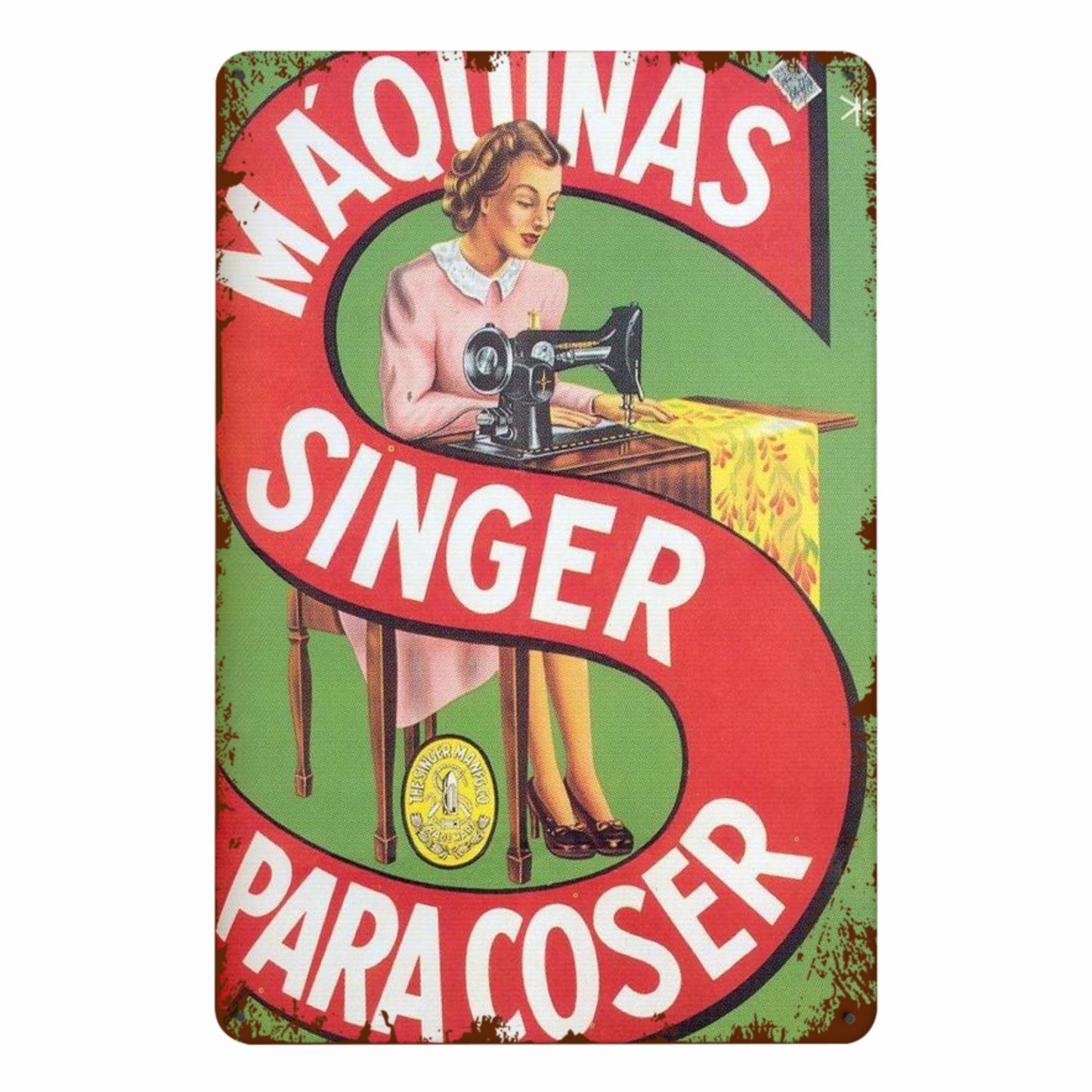 Vintage Brazilian Advertisement Tin Signs • Retro Brazil Commercial Ads Metal Plaques