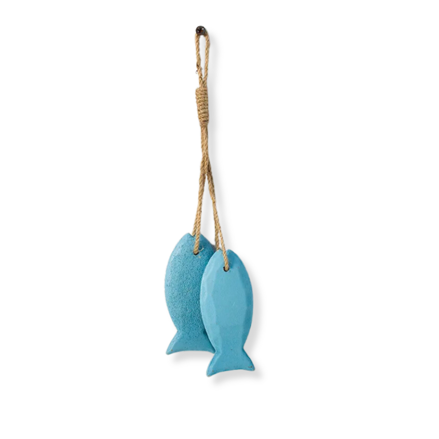 Beach House Wooden Wall Hanging • Fish Wall Art Mediterranean Home Decor • Tropical Coastal Handcraft Nautical Ornament • Papagaio Studio Online Shop