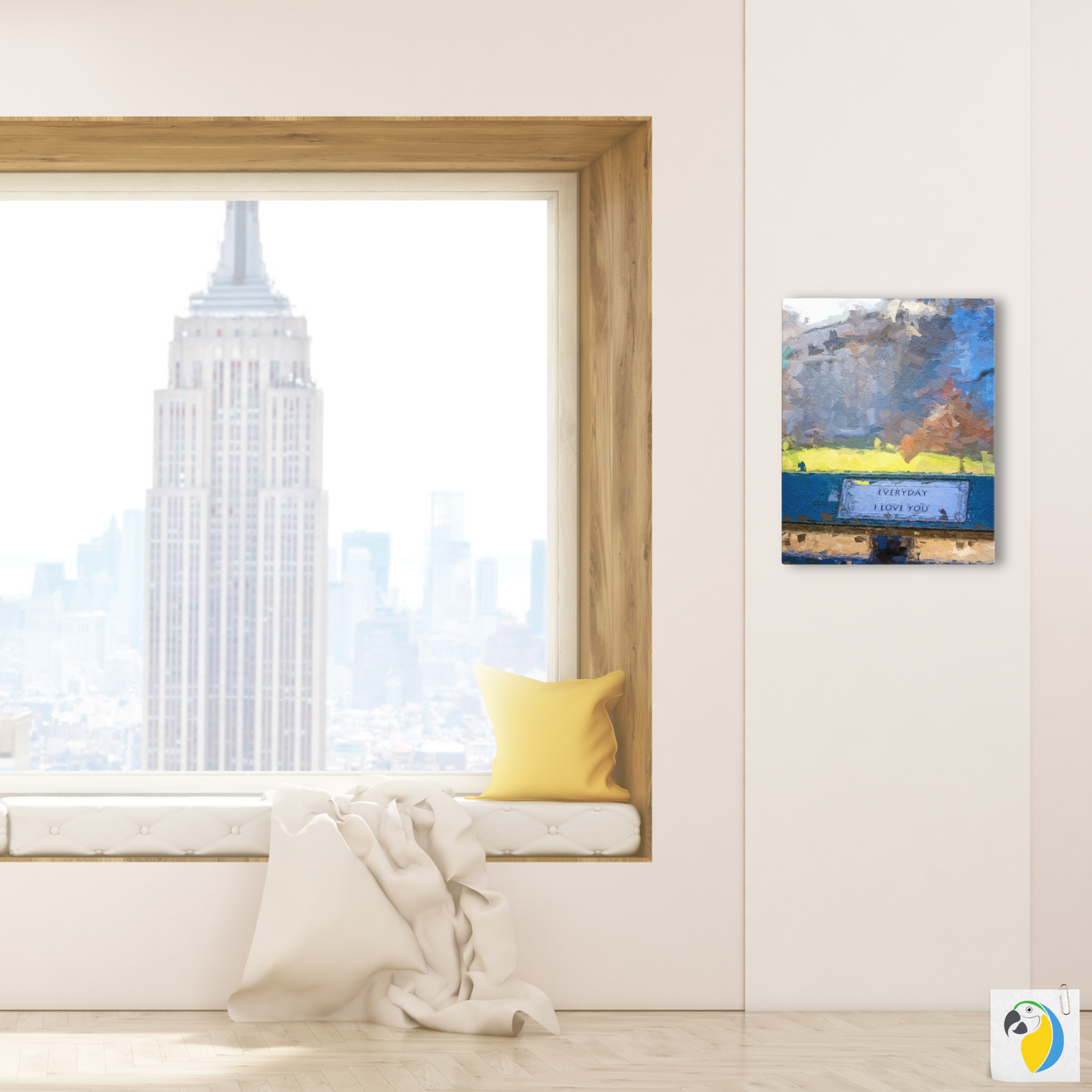 Impressionist Painting Of New York Central Park • Fine-Art Canvas Digital Print