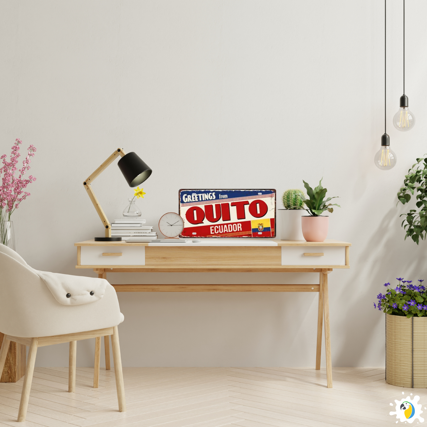 Colombia Mexico Brazil City Tin Sign • Latin America Tourist Souvenir Metal Plaque • Shabby Chic Home Decor Wall Art Gift For Latino