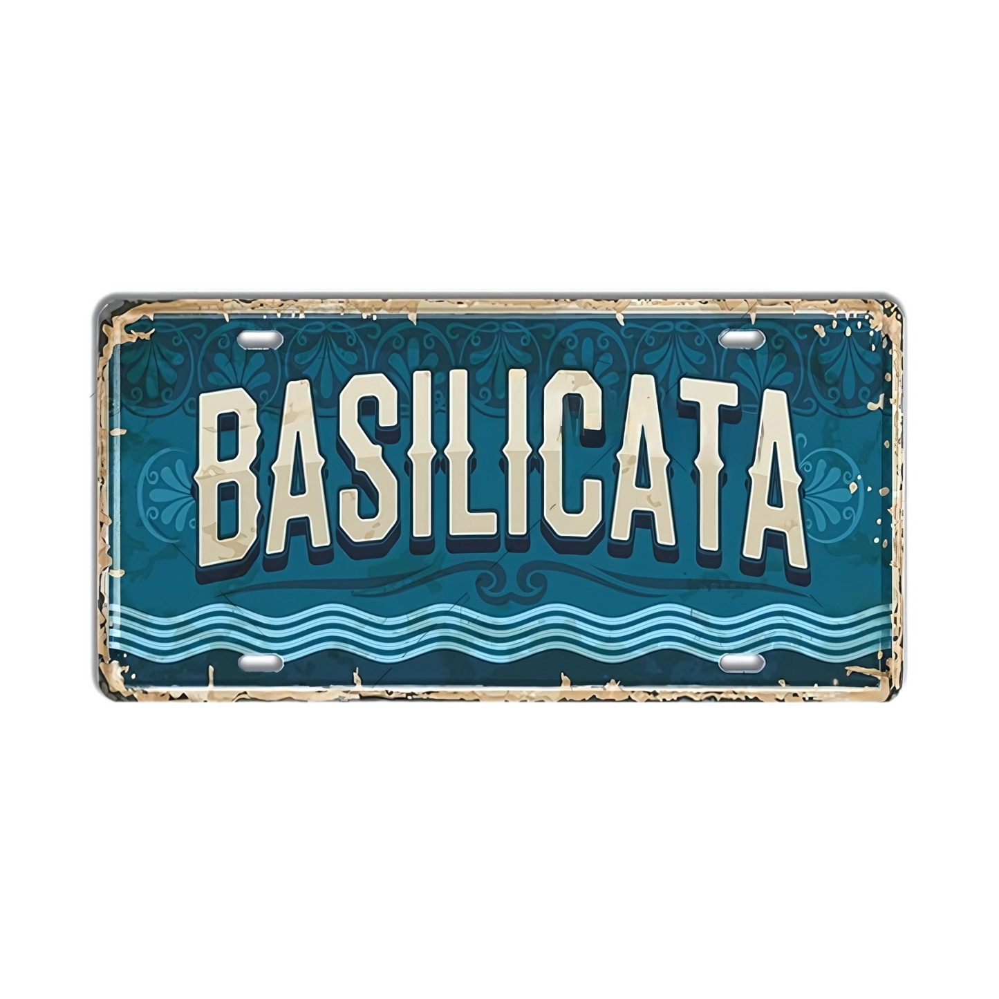 Vintage Italy Tin Signs • Retro Italian Regions And Cities License Plates