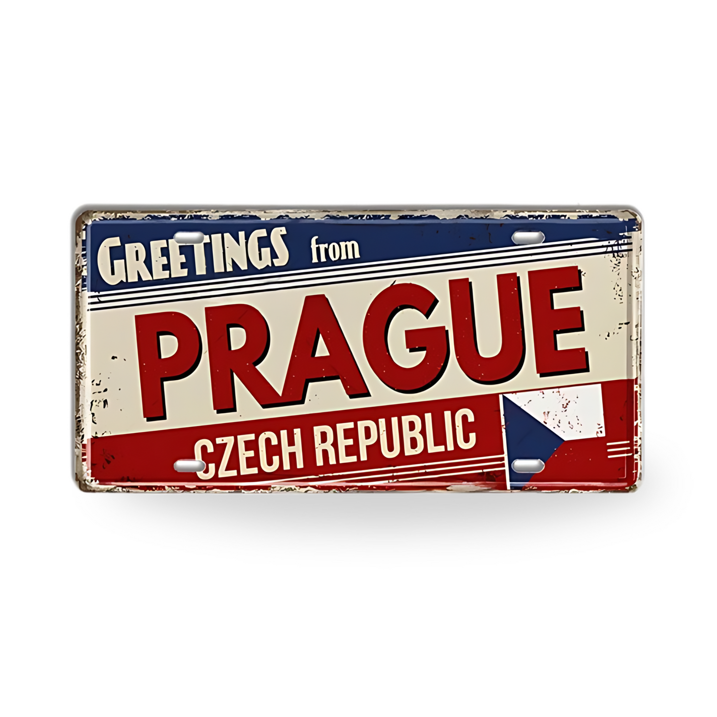 Belgium Netherlands Tin Signs • Austria Poland Metal License Plates • Czech Republic Decorative Signage • Papagaio Studio Print Shop