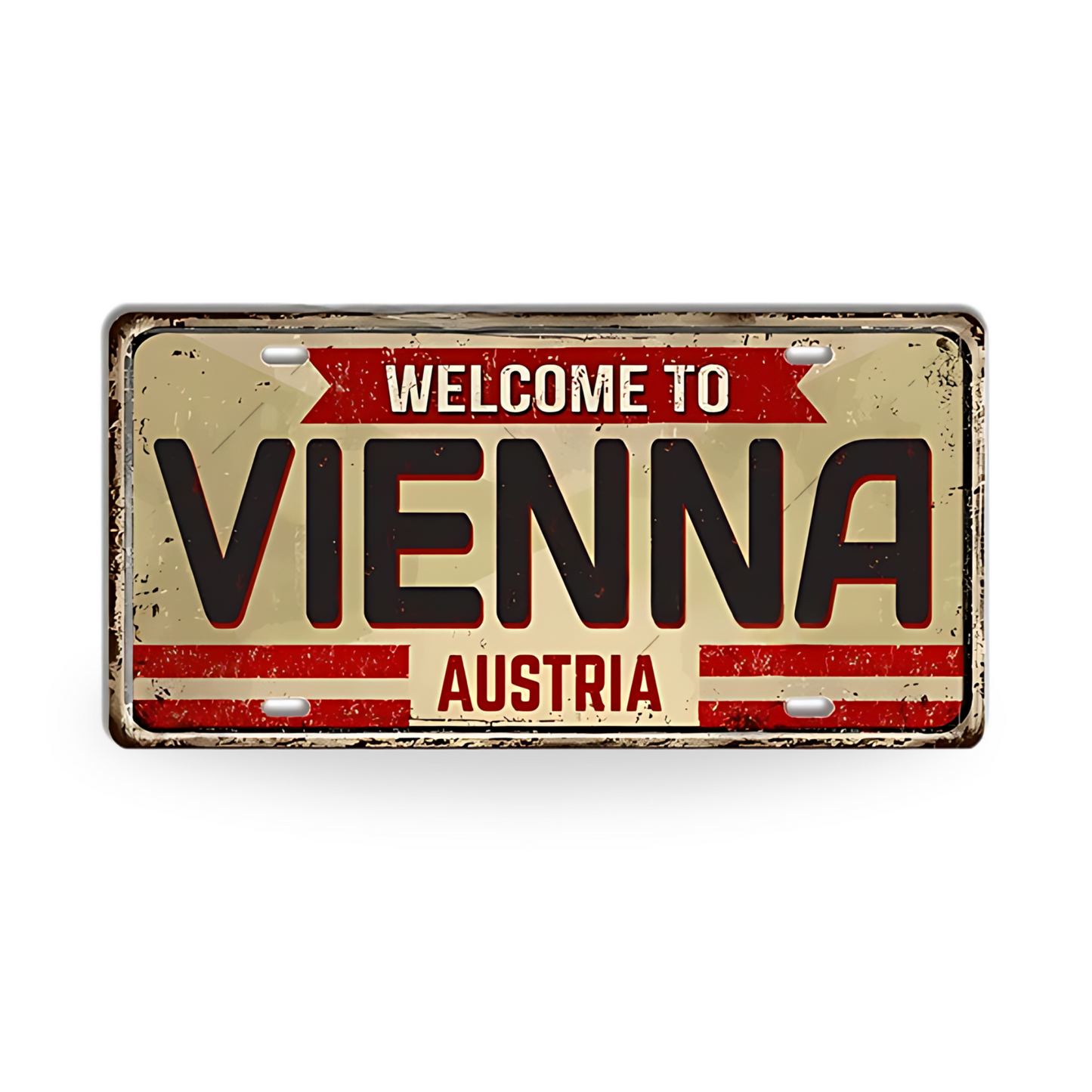 Belgium Netherlands Tin Signs • Austria Poland Metal License Plates • Czech Republic Decorative Signage • Papagaio Studio Print Shop
