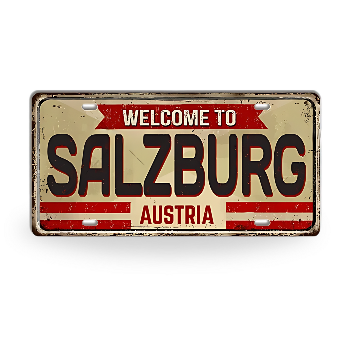 Belgium Netherlands Tin Signs • Austria Poland Metal License Plates • Czech Republic Decorative Signage • Papagaio Studio Print Shop