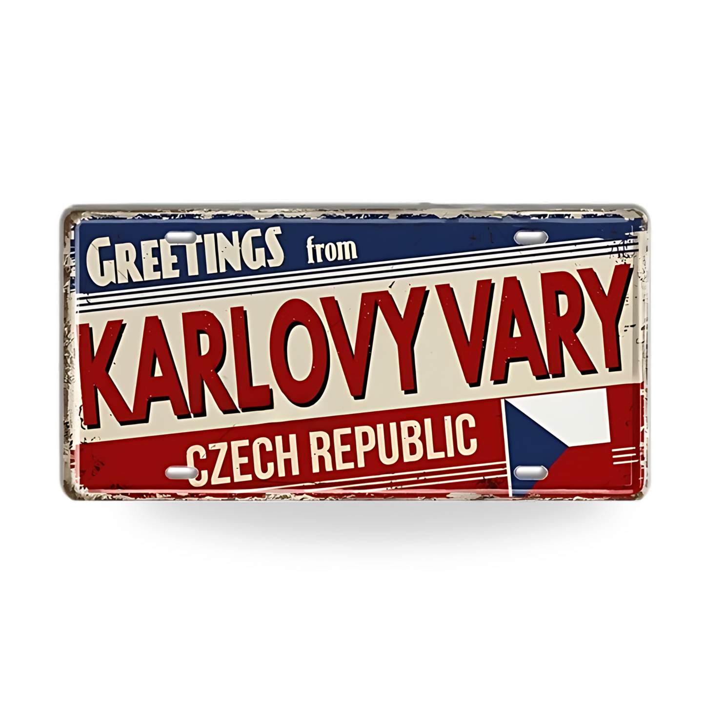 Belgium Netherlands Tin Signs • Austria Poland Metal License Plates • Czech Republic Decorative Signage • Papagaio Studio Print Shop