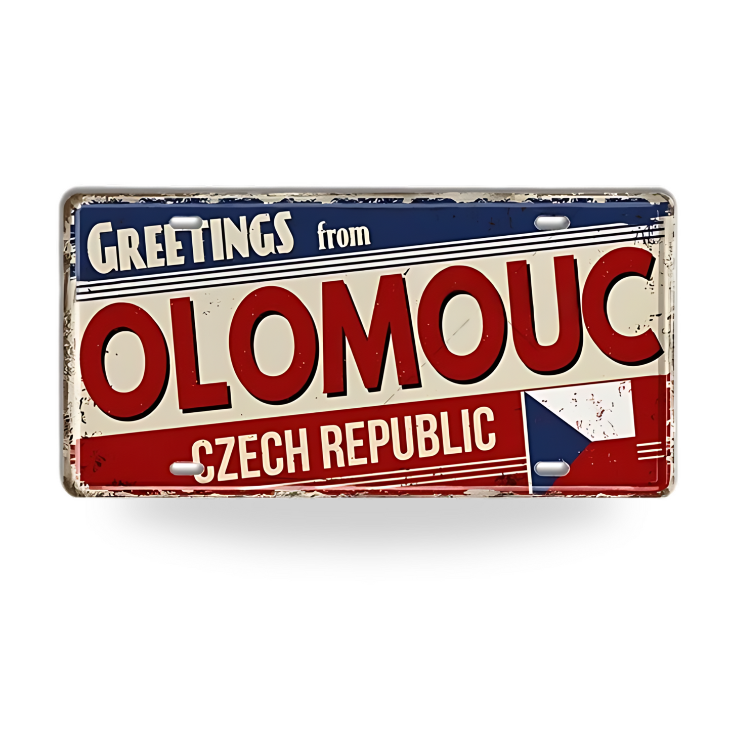 Belgium Netherlands Tin Signs • Austria Poland Metal License Plates • Czech Republic Decorative Signage • Papagaio Studio Print Shop