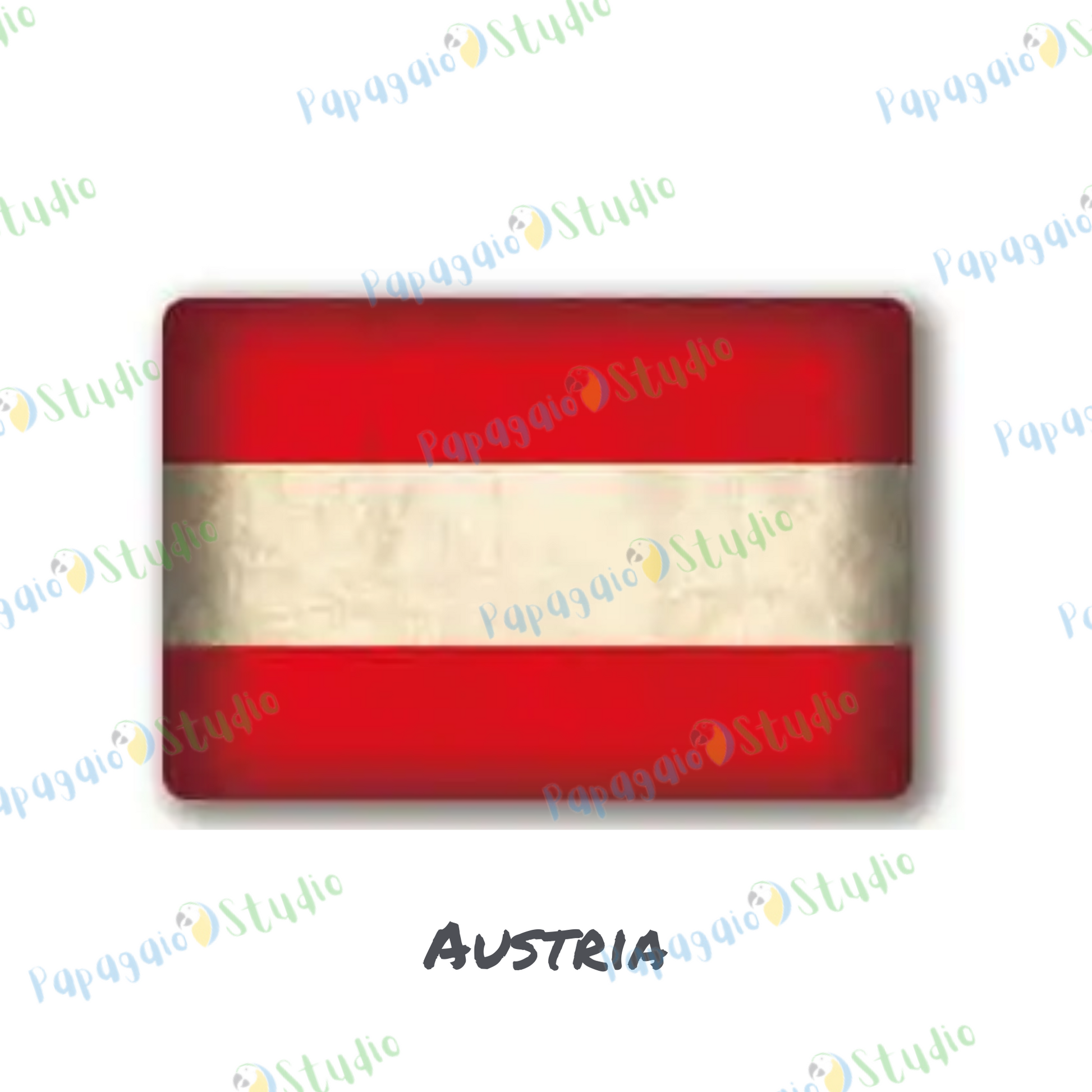 Europe National Flags Tin Sign • Retro Country Metal Print • Vintage European Nations Wall Art Decor For Home, Bar, Office, Cafe • Papagaio Studio Design Shop