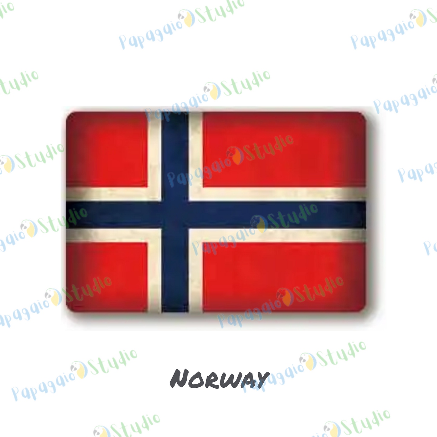 Europe National Flags Tin Sign • Retro Country Metal Print • Vintage European Nations Wall Art Decor For Home, Bar, Office, Cafe • Papagaio Studio Design Shop