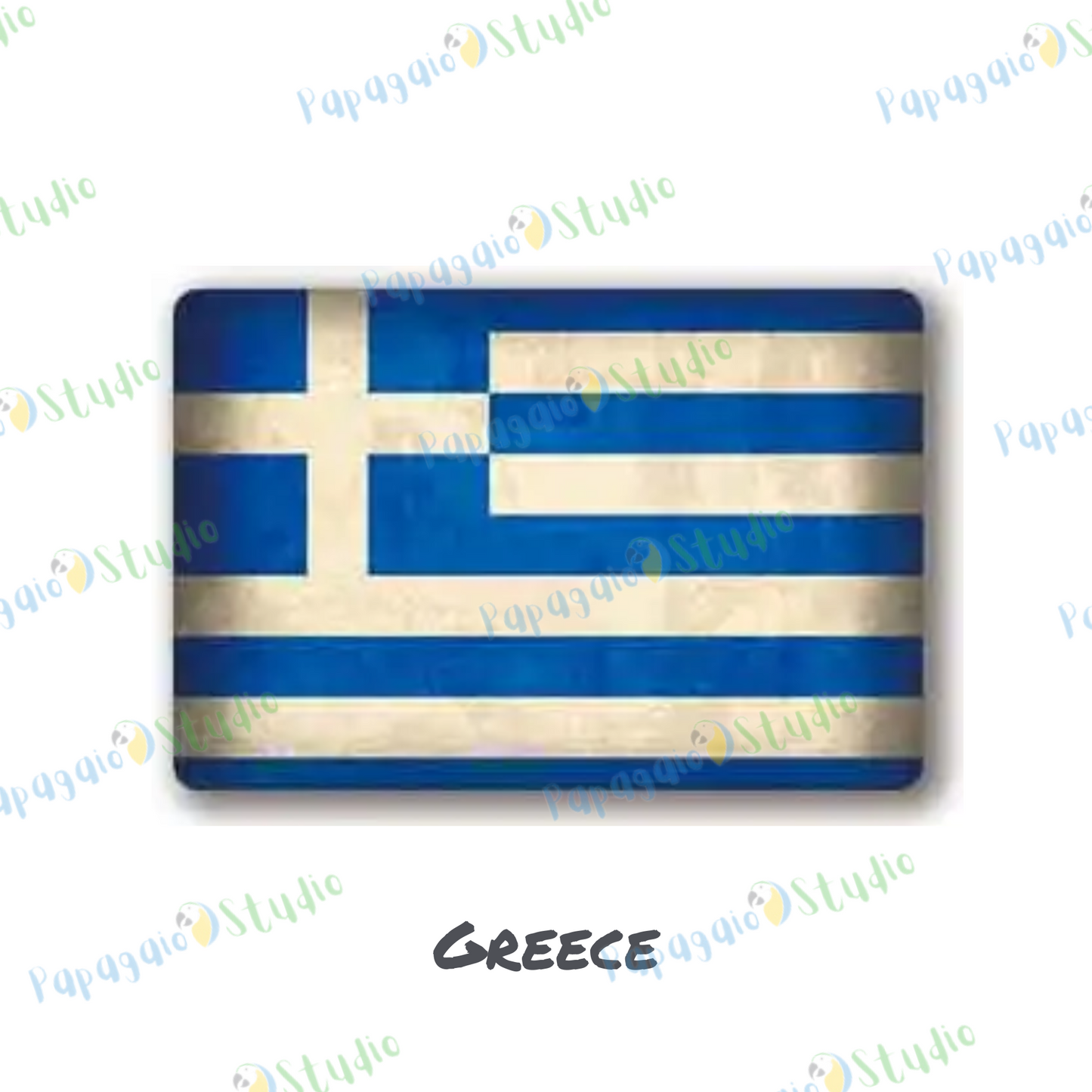 Europe National Flags Tin Sign • Retro Country Metal Print • Vintage European Nations Wall Art Decor For Home, Bar, Office, Cafe • Papagaio Studio Design Shop