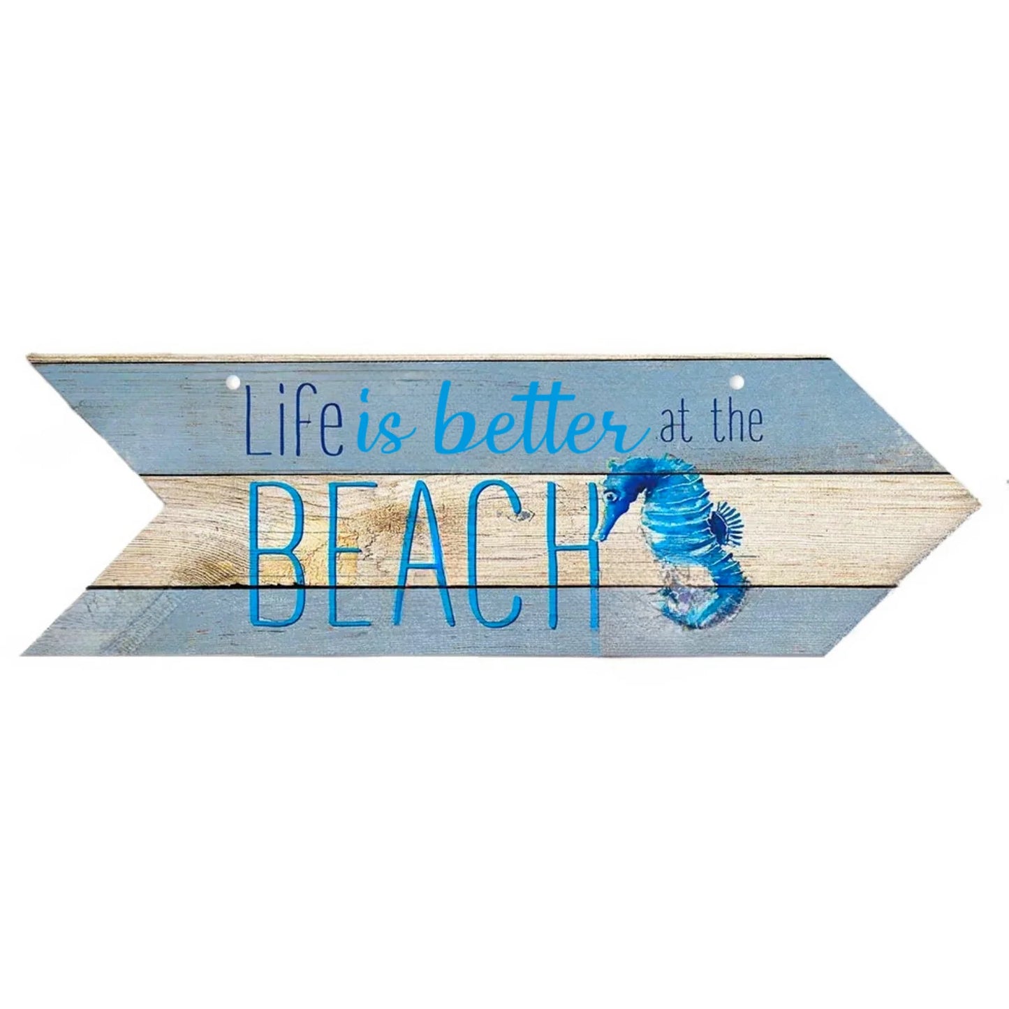 Coastal Charm Arrow Signs - 24 Beach-Inspired Designs • Papagaio Studio Design Shop