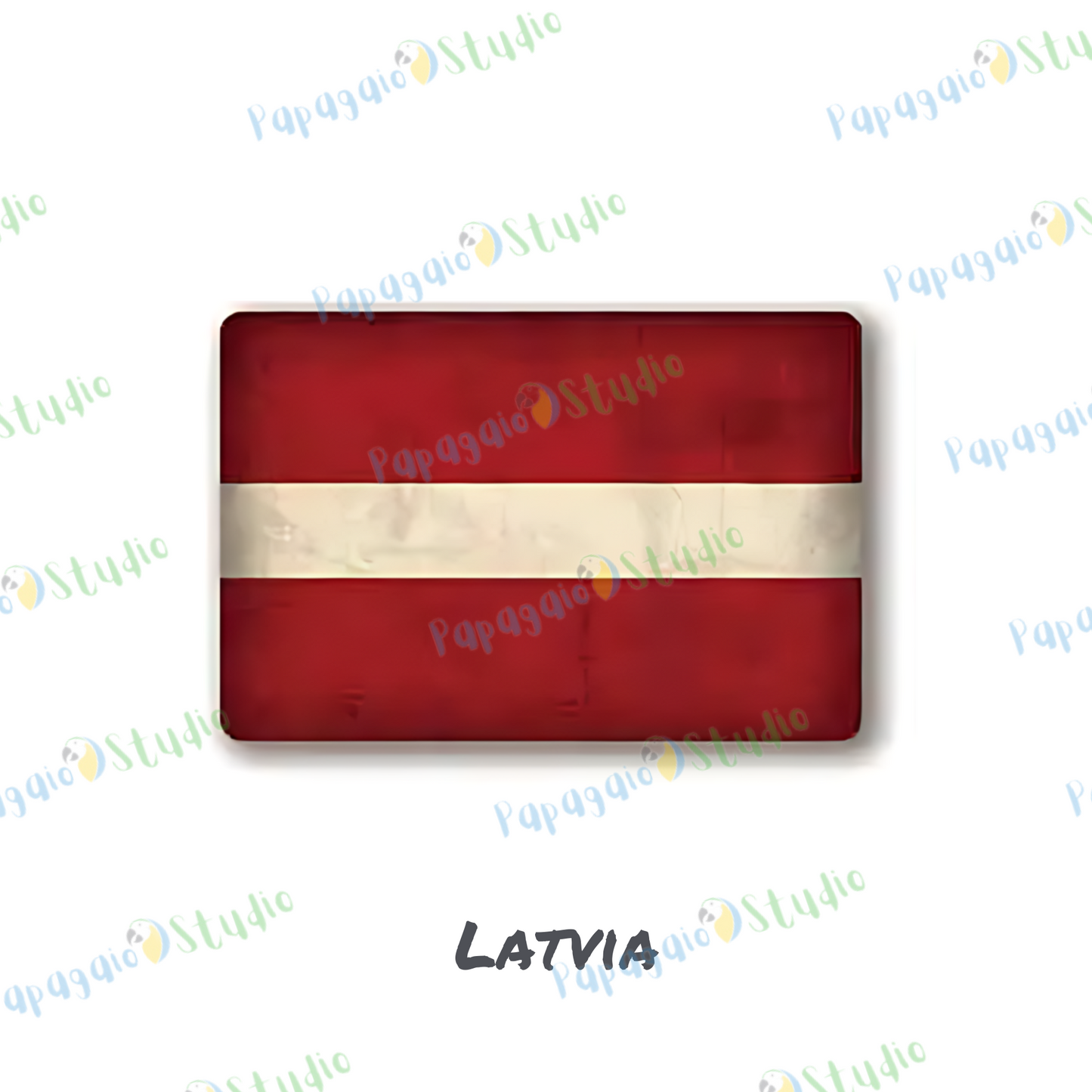 Vintage National Flags Tin Signs • Retro World Flags Metal Print • Patriot Country Flag Decor • Wall Art for Home, Bar, Office, Cafe • Papagaio Studio Design Shop