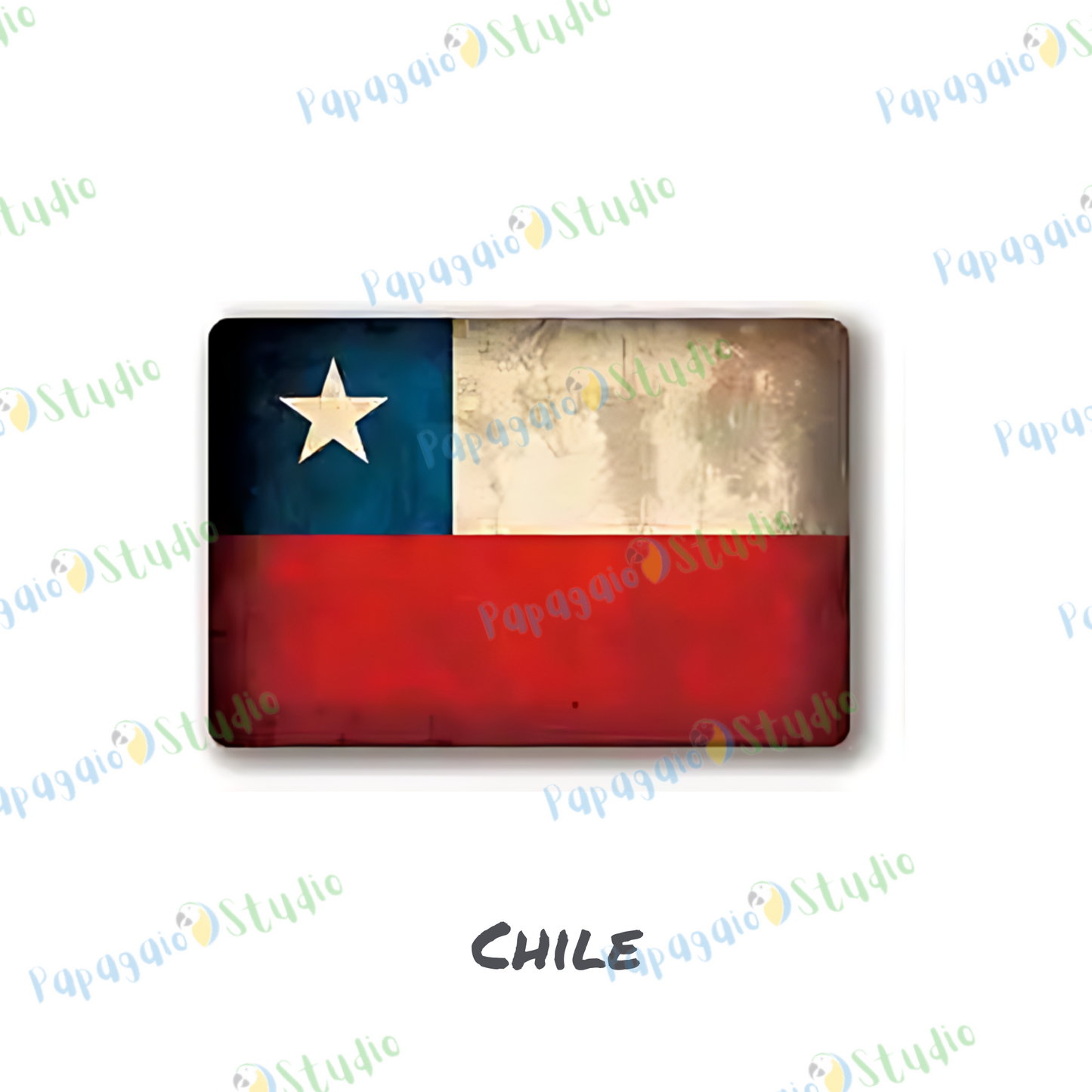 Vintage National Flags Tin Signs • Retro World Flags Metal Print • Patriot Country Flag Decor • Wall Art for Home, Bar, Office, Cafe • Papagaio Studio Design Shop