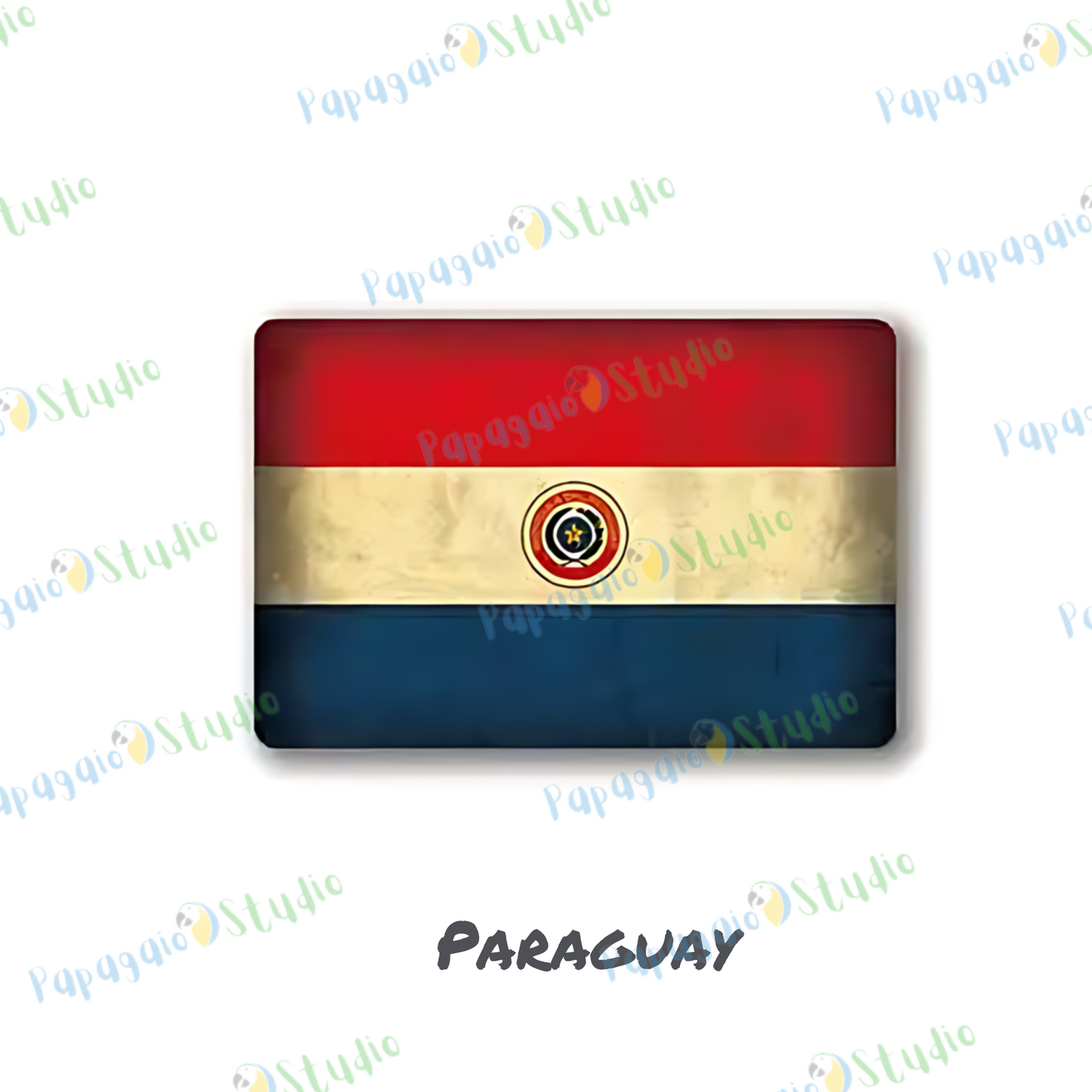 Vintage National Flags Tin Signs • Retro World Flags Metal Print • Patriot Country Flag Decor • Wall Art for Home, Bar, Office, Cafe • Papagaio Studio Design Shop