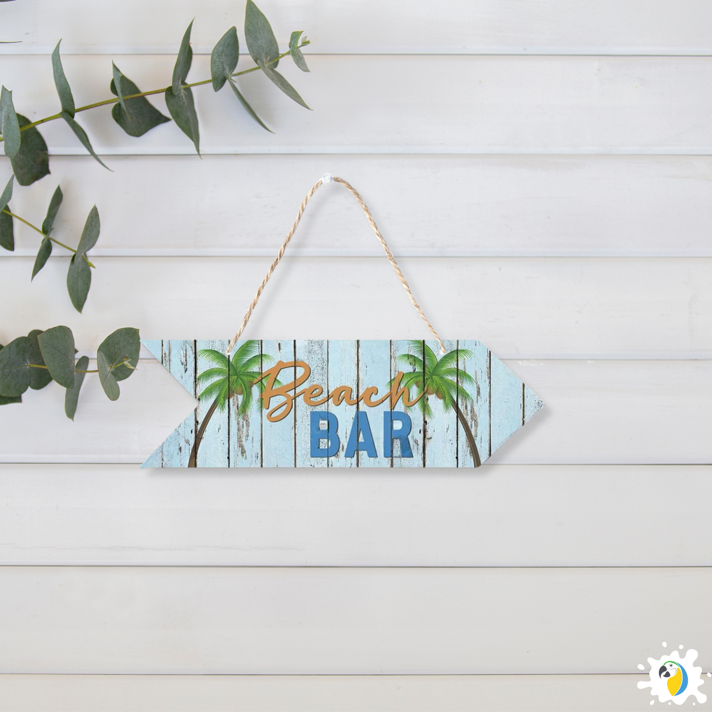 Rustic Bar And Pool Arrow Wooden Signs • Tiki Bar Indication Wood Plaque Wall Hanging For Beach House Coastal & Seaside Decor • Papagaio Studio Design Shop