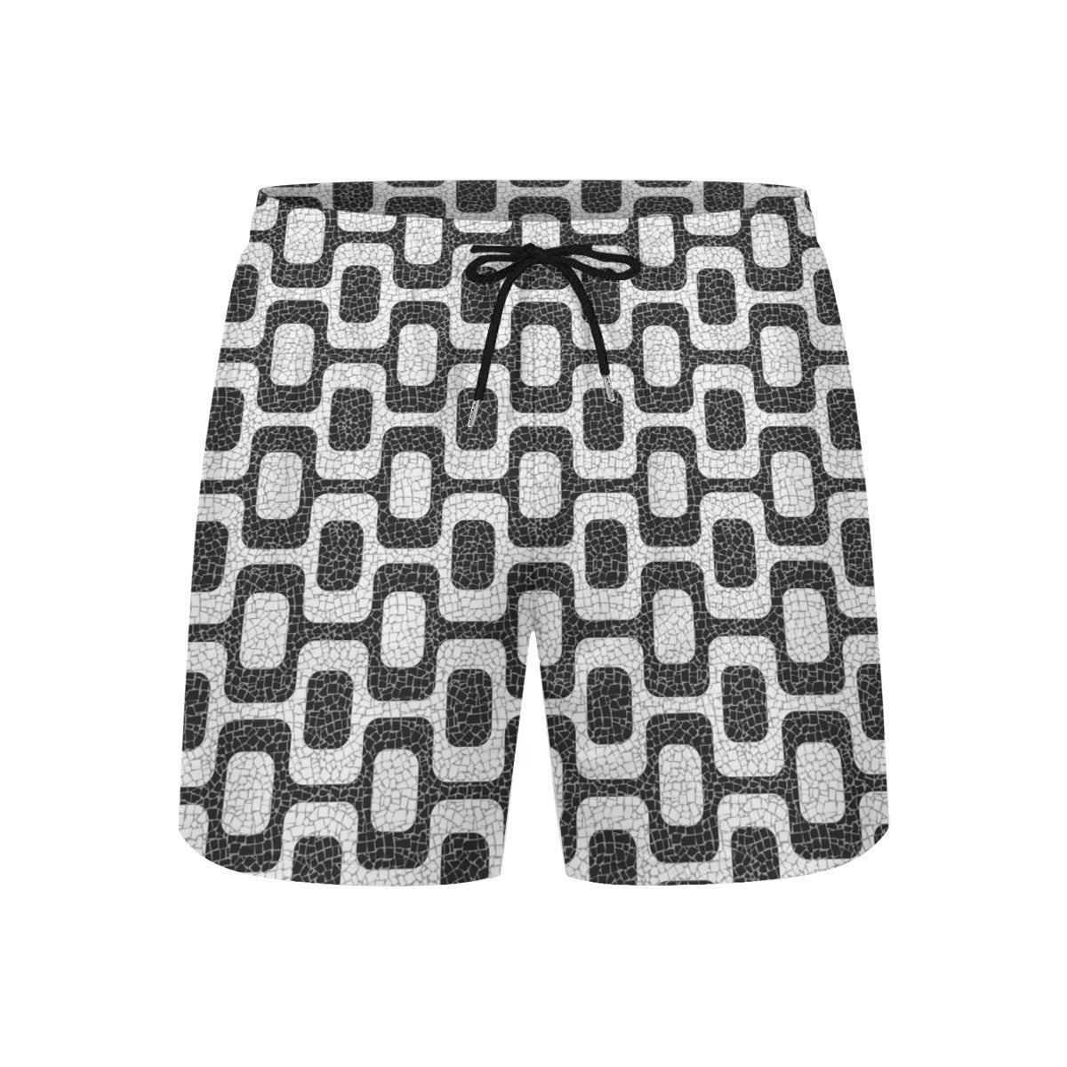 Ipanema Promenade All-Over Print Men's Casual Shorts • Rio De Janeiro Brazil Double-Layer Sports Brazil Beach Pants