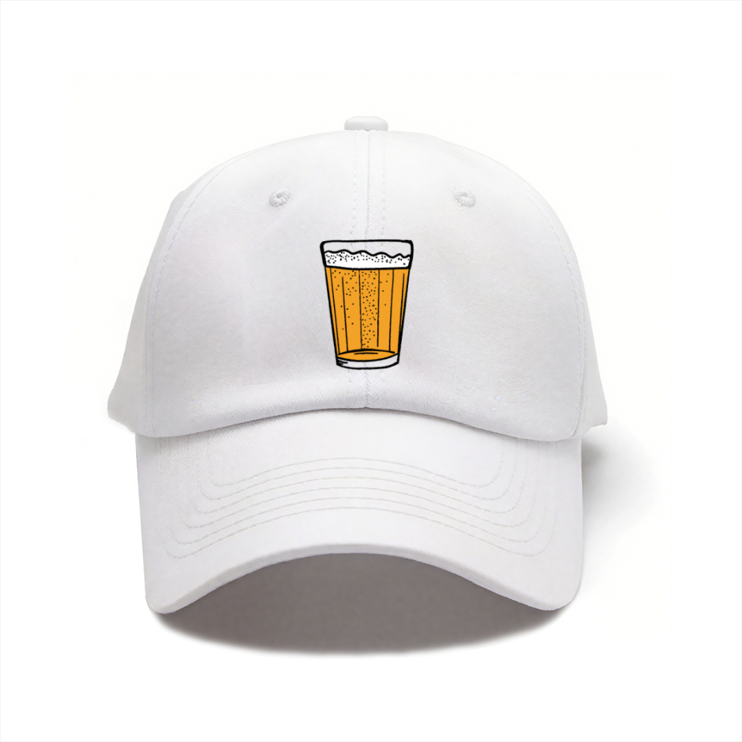 Cervejinha No Copo Americano Dad Hat – Brazilian Aesthetics Beer Glass Cap