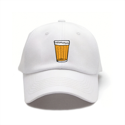 Cervejinha No Copo Americano Dad Hat – Brazilian Aesthetics Beer Glass Cap