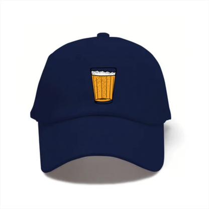 Cervejinha No Copo Americano Dad Hat – Brazilian Aesthetics Beer Glass Cap