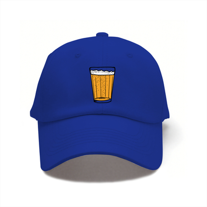 Cervejinha No Copo Americano Dad Hat – Brazilian Aesthetics Beer Glass Cap