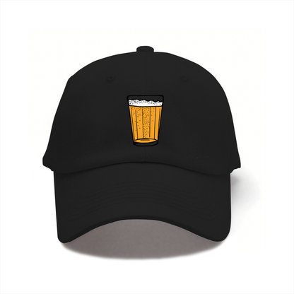 Cervejinha No Copo Americano Dad Hat – Brazilian Aesthetics Beer Glass Cap
