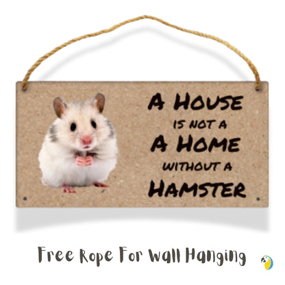 Exotic Pet Wooden Hanging Sign • Pet Lover Home Decor • Hamster, Turtle, Chinchilla, Guinea Pig, Ferret, Rabbit Indoor & Outdoor Wall Plaque • Papagaio Studio Design Shop