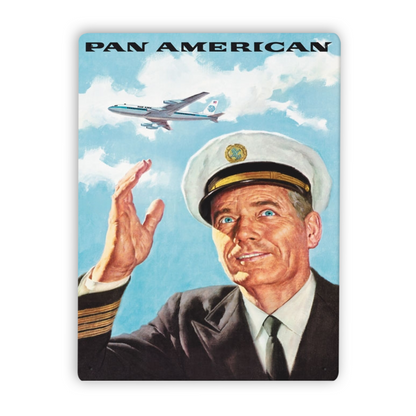 Pan Am Brazil South America Rio Vintage Travel Metal Posters • 1950s Aviation Tin Signs •