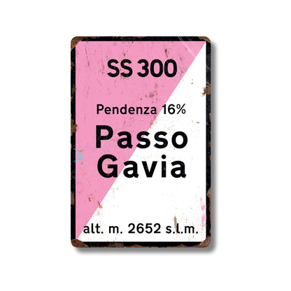 Iconic Alpine Cycling Climb Metal Sign – Vintage Road Plaque with Classic Mountain Pass Landmarks (Stelvio, Galibier, Tourmalet, Croix de Fer & More) – 11.8" x 7.8" (30 x 20 cm) Tin Wall Decor