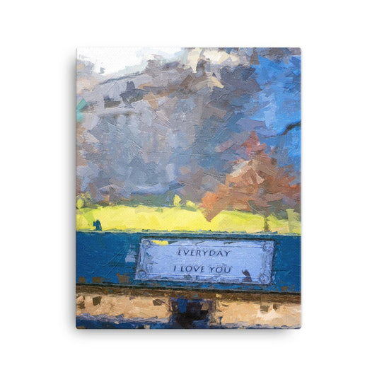 Impressionist Painting Of New York Central Park | Fine-Art Canvas Digital Print